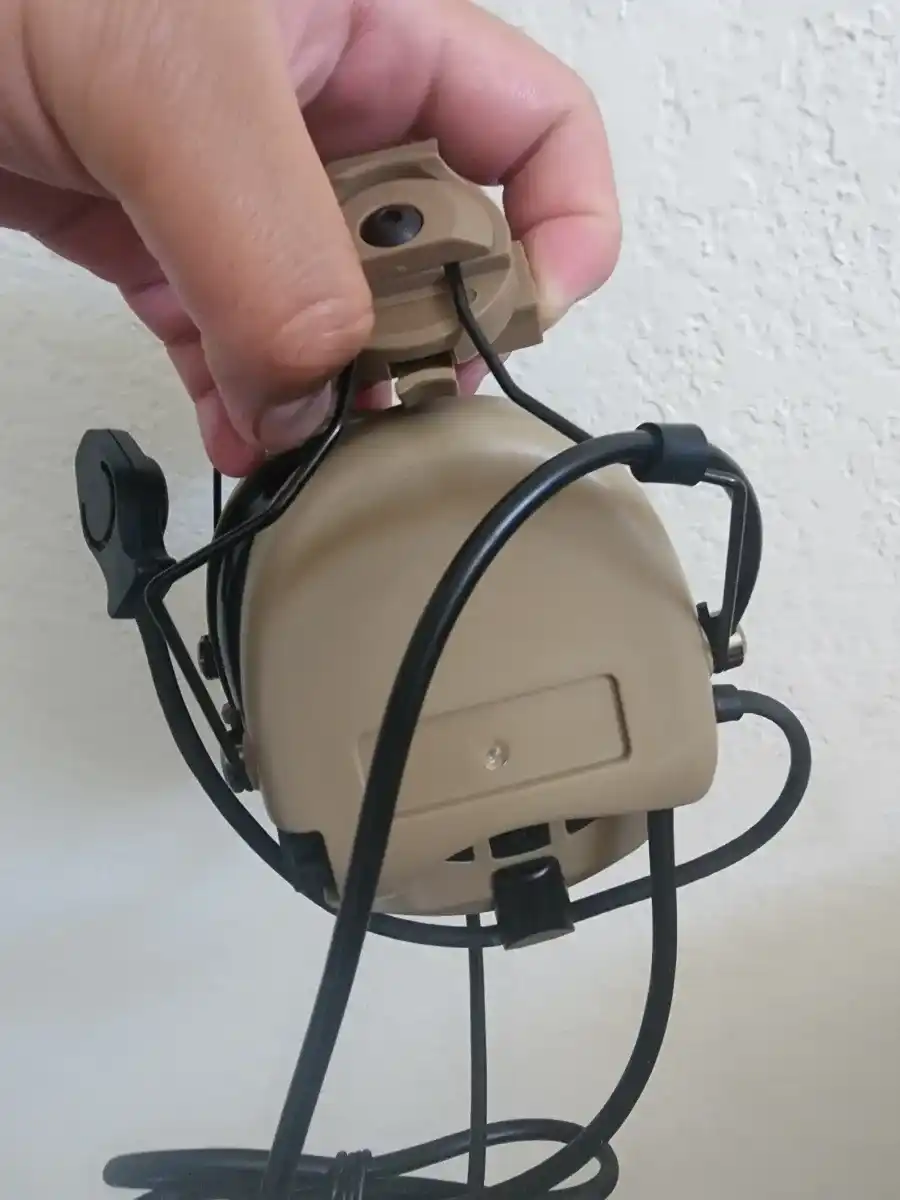 Wadsn Tactical Sordin Helmets Headset With Rail Adapter