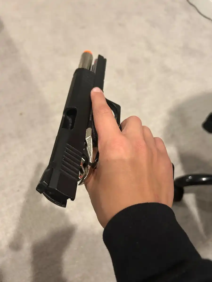 Golden Golden Eagle Steel Airsoft Hand Gun Hi-Capa 1911