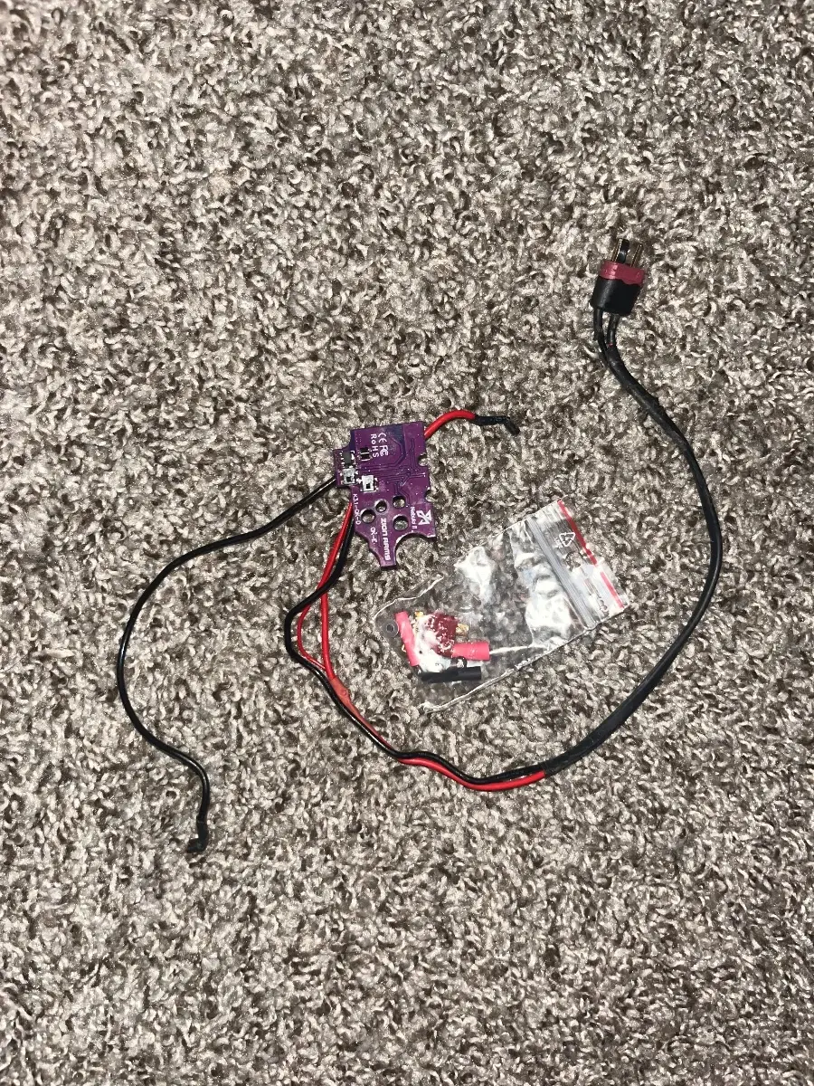Zion arms nebula II MOSFET board and wires (DEANS)