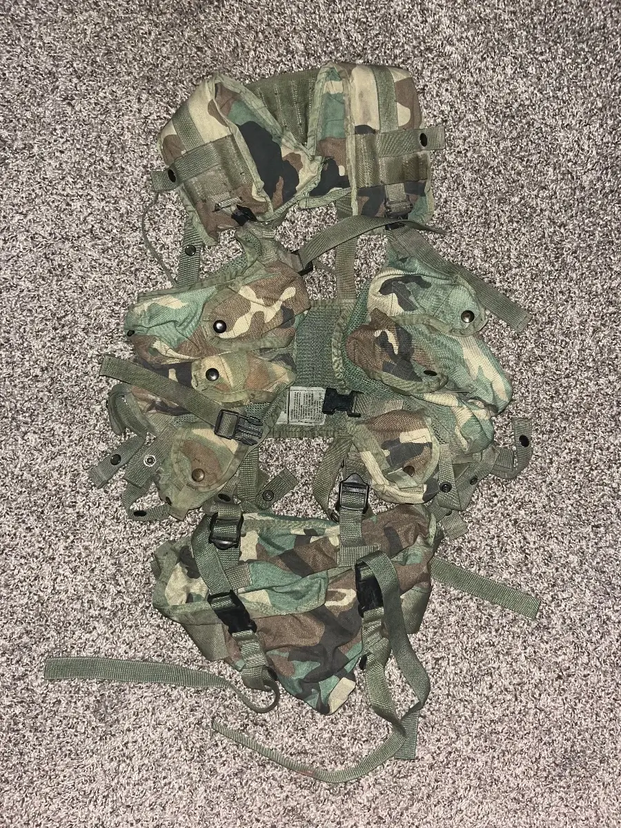 U.S. Army vest setup