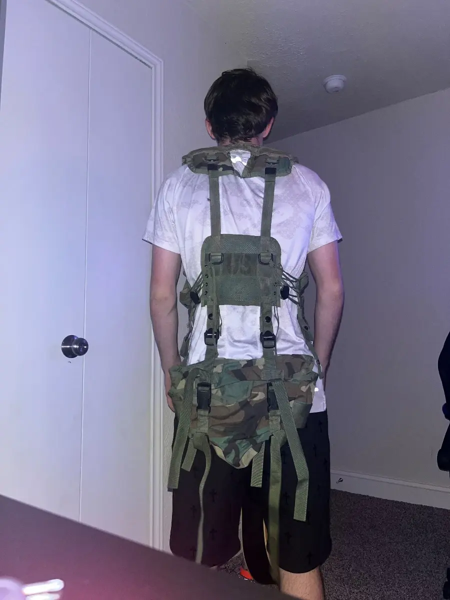 U.S. Army vest setup