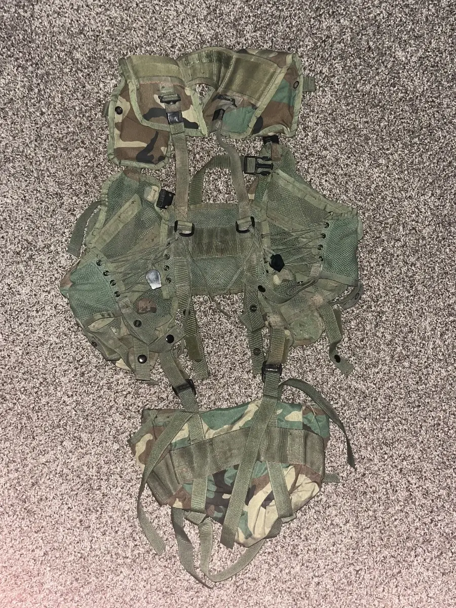 U.S. Army vest setup