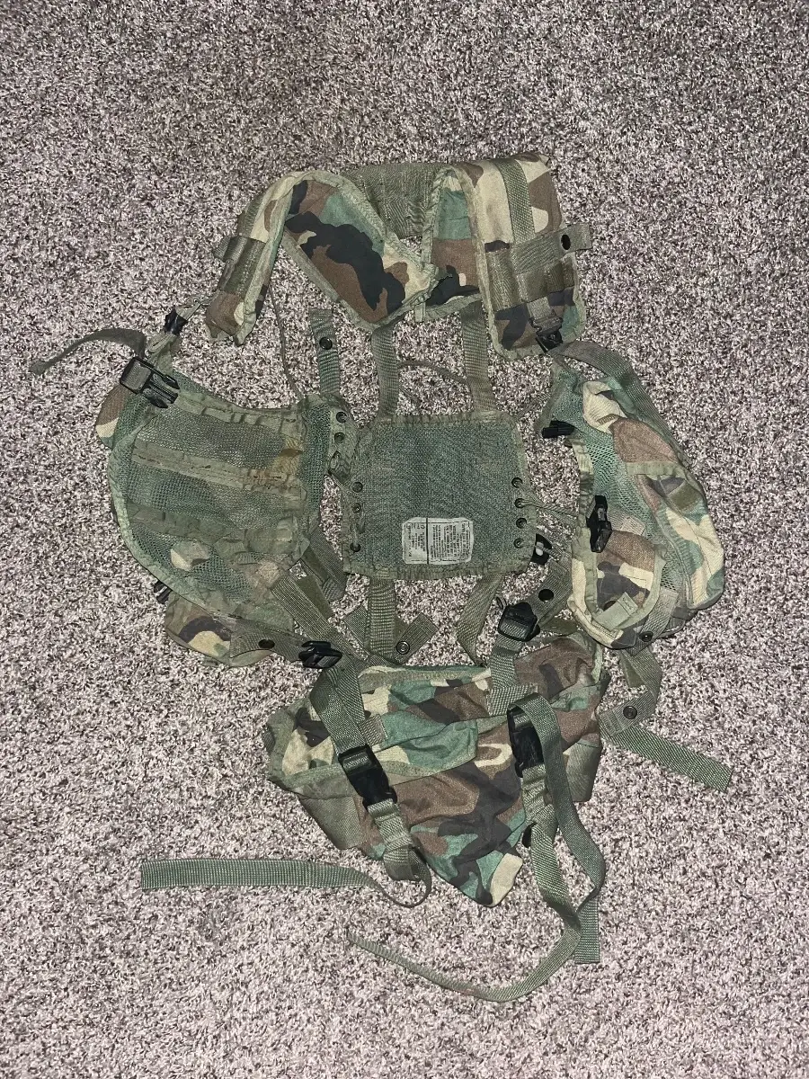 U.S. Army vest setup