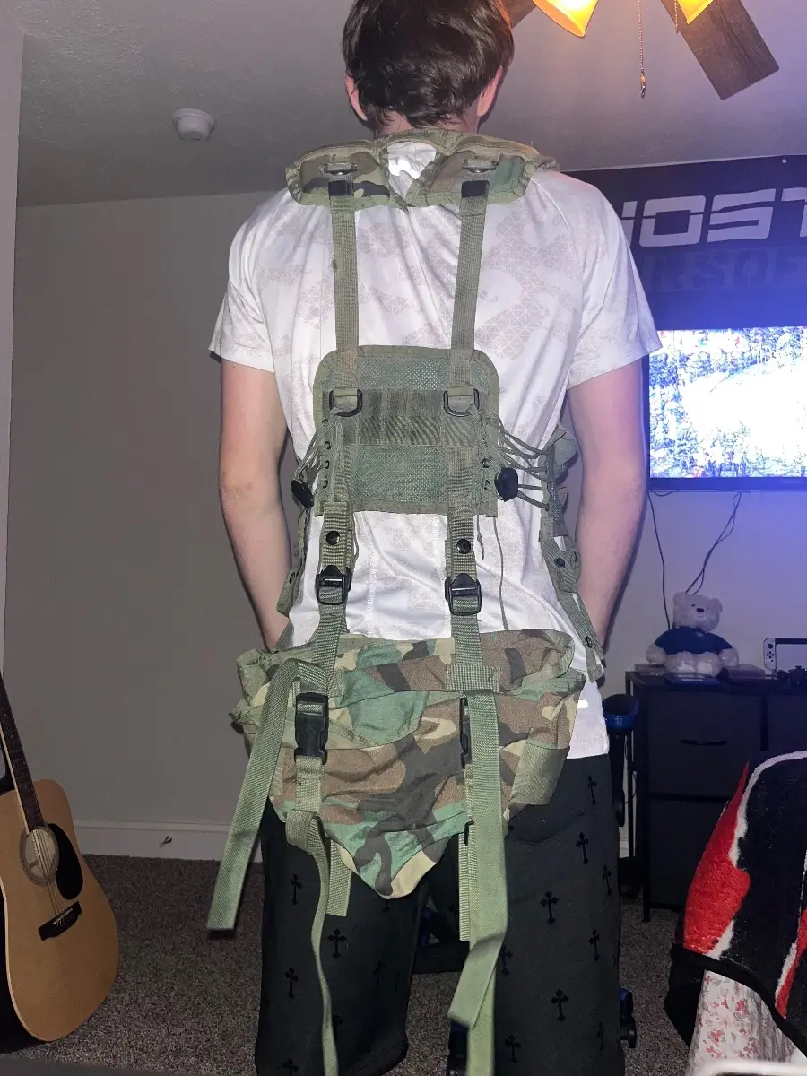 U.S. Army vest setup