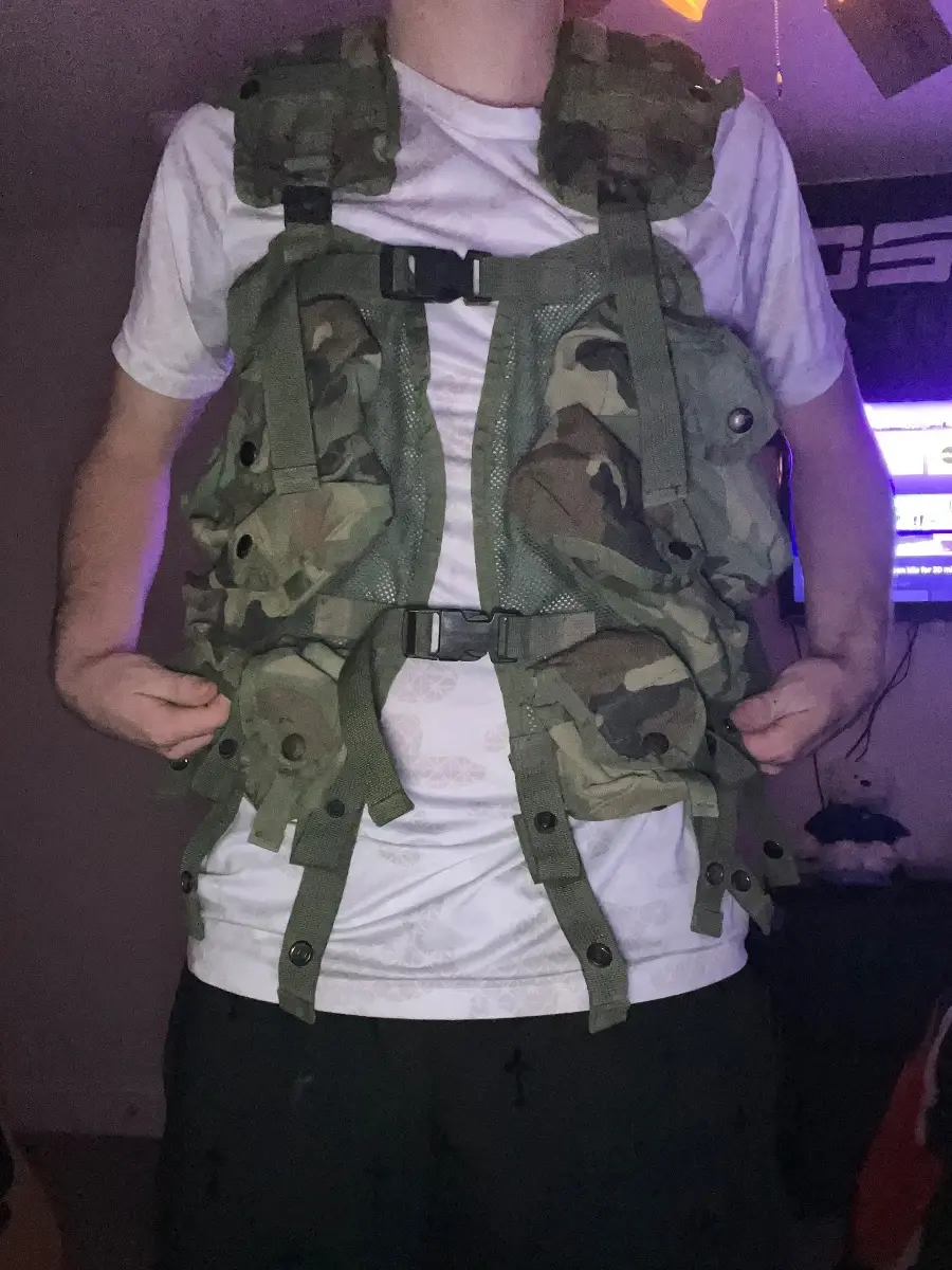 U.S. Army vest setup