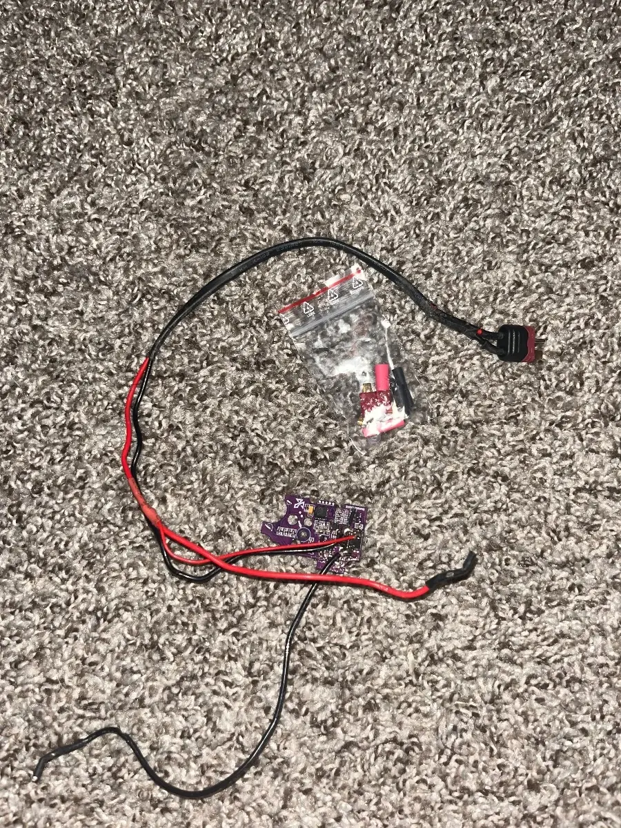 Zion arms nebula II MOSFET board and wires (DEANS)
