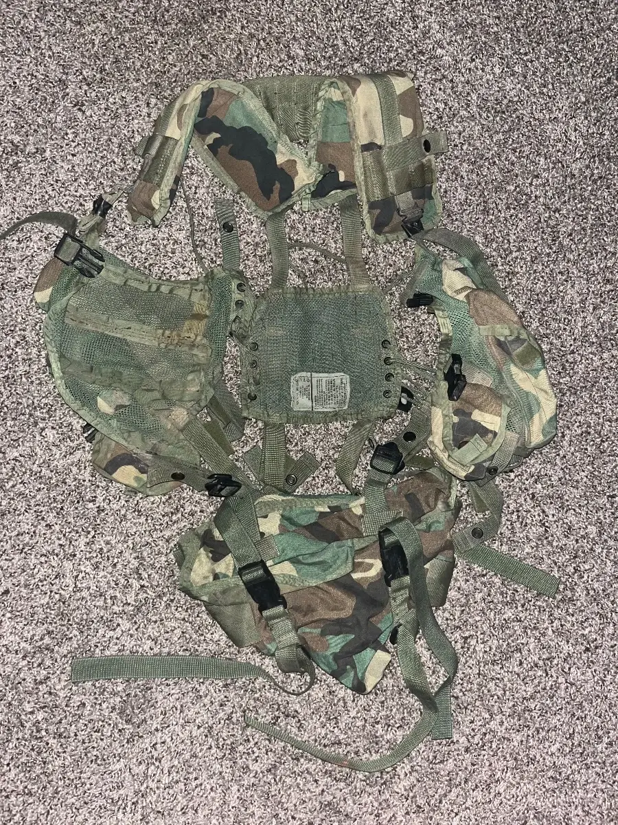 U.S. Army vest setup