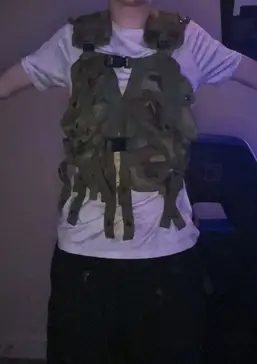 U.S. Army vest setup