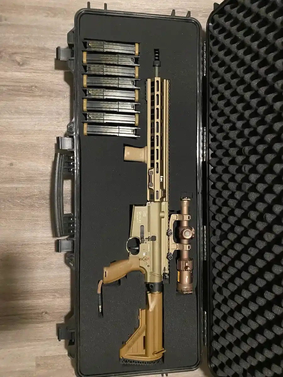 For Sale: Custom H&K M110 Airsoft DMR – Fully Built Umbrella Armory Beast