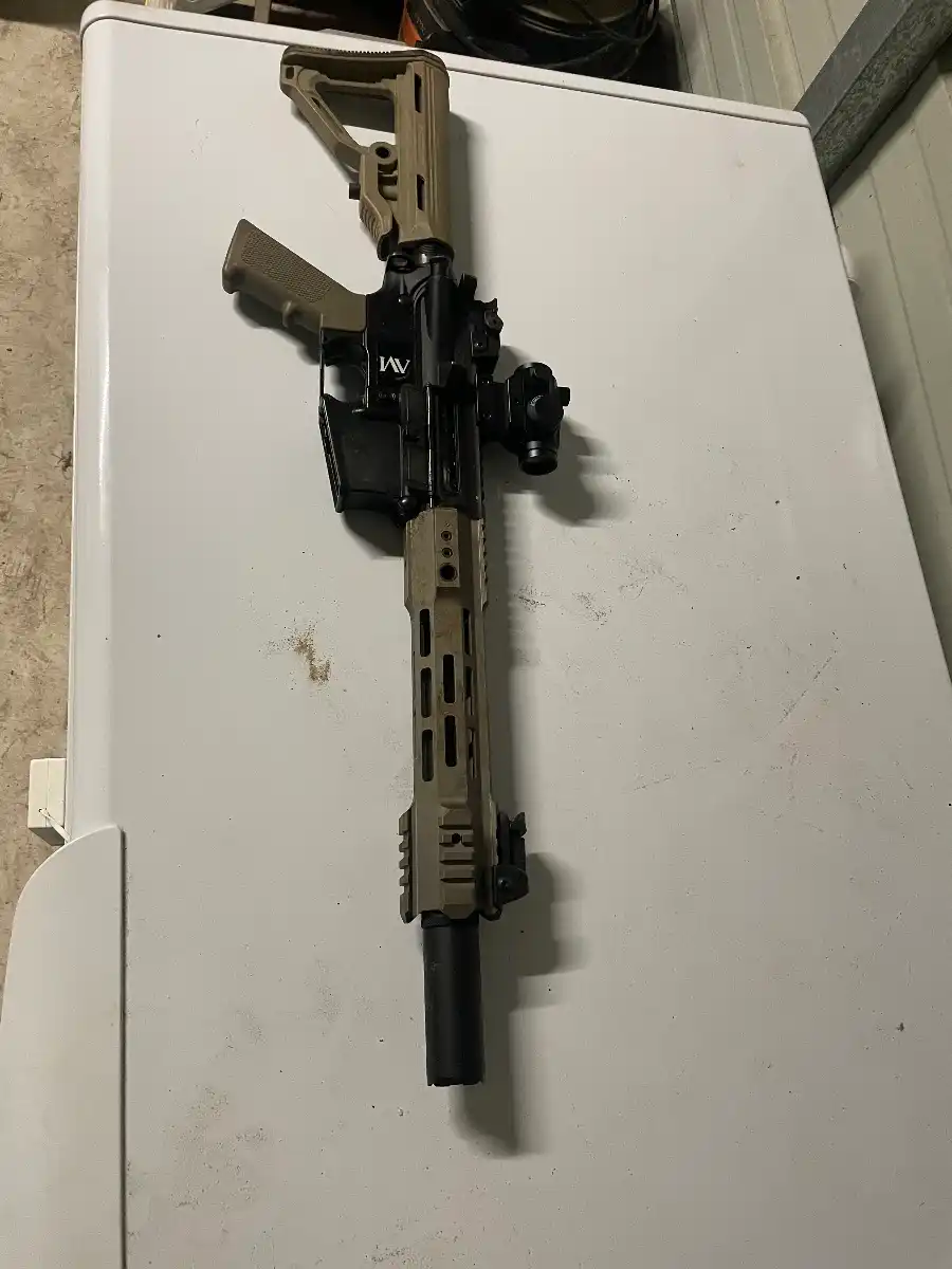 KJW M4 RIS GBBR